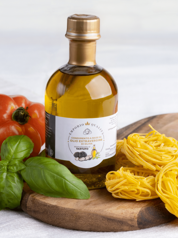 Olio aromatizzato al tartufo nero 205ml