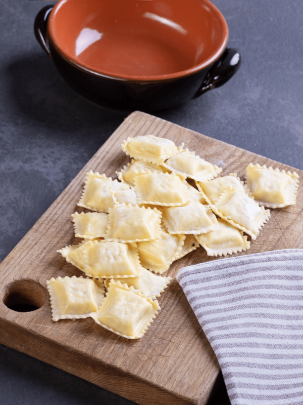 Ravioli di Ris e Coi