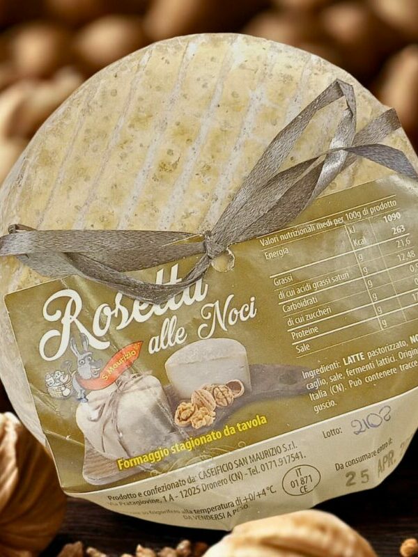 Rosetta alle noci Caseificio San Maurizio di Dronero (CN)